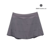 Original Pace Rival three-pleat mid-waist short skirt with lining, anti-exposure sports yoga skirt, tennis skirt