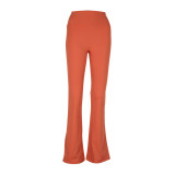 Original Groove Flared Pants High-Waisted Butt-Lifting Yoga Pilates Slimming Peach Nude Feel Sports Wide-Leg Pants