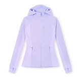 Original Fend soft shell cross jacket, short hooded windproof yoga breathable autumn and winter coat for women