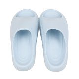 Cross-border couple's EVA summer new anti-slip slippers for men and women, with a comfortable feel, thick-soled beach sandals for teenagers