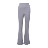 Original Groove Flared Pants High-Waisted Butt-Lifting Yoga Pilates Slimming Peach Nude Feel Sports Wide-Leg Pants
