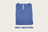 Original Embroidered 1.0 Short-Sleeve High-Elastic Seamless Sports T-Shirt for Fitness, Comfortable Knit Top for Yoga