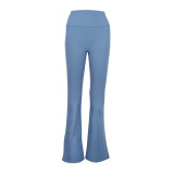Original Groove Flared Pants High-Waisted Butt-Lifting Yoga Pilates Slimming Peach Nude Feel Sports Wide-Leg Pants
