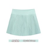 Original Embroidered  Accordion Skirt Two-Piece Anti-Exposure Pleated Elastic Breathable Sports Yoga Tennis Skirt
