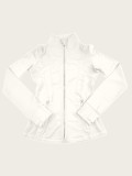 Original Embroidered  Jacket Gold Coat Top Women's Slim Fit Stand Collar Stretchy Quick-Dry Fitness Sportswear