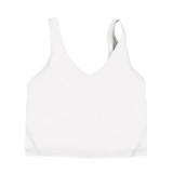 Original Align U-shaped tank top yoga bra with chest pads, sports fitness top, shockproof bra for women
