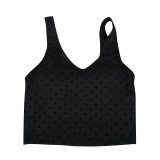 Original Align U-shaped tank top yoga bra with chest pads, sports fitness top, shockproof bra for women