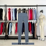 Original Embroidered  Slimming Yoga Pants, Butt-Lifting Pants, High-Waisted Fitness Long Pants, Stretchy Cropped Pants