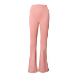 Original brand bell-bottom yoga pants, sports slimming pants for women, high-waisted, tummy control, butt-lifting, versatile casual pants