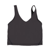 Original Align U-shaped tank top yoga bra with chest pads, sports fitness top, shockproof bra for women