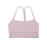 Original Y-shaped sports vest, same style as Flow Y, with chest pads, thin underwear with beautiful back design, fitness yoga top