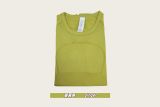 Original Embroidered 1.0 Short-Sleeve High-Elastic Seamless Sports T-Shirt for Fitness, Comfortable Knit Top for Yoga