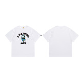 Original brand dropshipping cross-border hot-selling BAPE long-term stable supply double-thread men's and women's casual sports short-sleeve T-shirts