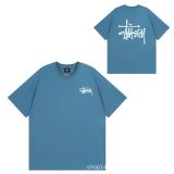 Dropshipping trendy brand short-sleeve T-shirt with dice lettering, basic style, American-style couple's summer outfit