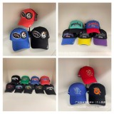 Cross-border European and American trendy brand God&speed skull letter embroidered baseball cap, curved brim cap, unisex outdoor cap