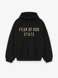 New high street autumn and winter fleece hoodie for men and women, American style trendy pants, FOG ICON hooded sweatshirt heavy weight set