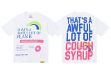 Cross-border American fashion brand THAT'S COUGH street print loose casual couple's T-shirt high quality