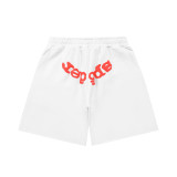 Summer new model Sp555der European and American trendy brand high street spider letter loose sports shorts for men and women