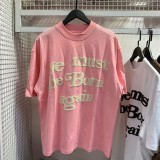 New European and American trendy brand CPFM reborn classic foam letter high street loose-fit casual short-sleeve T-shirt for couples, men and women