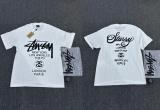 New cross-border men's and women's short-sleeve T-shirts, summer men's loose 230g heavy silk screen printed T-shirts