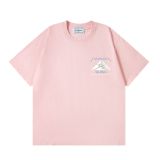 Cross-border summer new trendy Casablanca short-sleeve letter logo printed unisex T-shirt