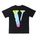 VLONE FOG short-sleeve Grim Reaper limited edition large V high street T-shirt, loose fit, printed, American style, JUICE WRLD collaboration tee