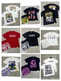 Cross-border American fashion brand THAT'S COUGH street print loose casual couple's T-shirt high quality