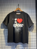 Cross-border trendy brand Sp555der loose hip-hop spider web letter t-shirt, couple's matching classic casual short sleeve