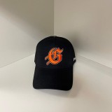 Cross-border European and American trendy brand God&speed skull letter embroidered baseball cap, curved brim cap, unisex outdoor cap