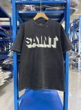 SAINT MICHAEL American style trendy brand washed vintage high street VTG distressed short-sleeve unisex hip-hop street T-shirt