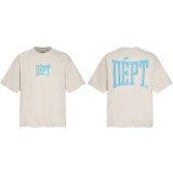 GALLERY DEPT TIDE trendy brand classic letter slogan LOGO gradient print short-sleeve T-shirt unisex