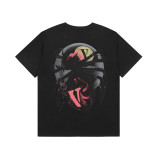 VLONE FOG short-sleeve Grim Reaper limited edition large V high street T-shirt, loose fit, printed, American style, JUICE WRLD collaboration tee
