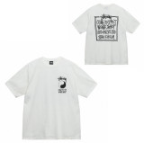 Dropshipping trendy brand short-sleeve T-shirt with dice lettering, basic style, American-style couple's summer outfit