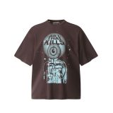 GALLERY DEPTTIDE correct version creative print washed European and American ins super popular trendy brand loose short-sleeve T-shirt