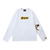 DREW ICON Smiling Sunflower Print Justin Bieber Trendy Unisex Casual Loose Hoodie Sweatshirt