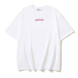 American streetwear brand OFF OW arrow graffiti print heavy-duty street style summer short-sleeve high street casual T-shirt for men and women