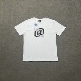 ADWYSD Full Series Sun Scroll Letter Print Casual Loose High Street Couple Short Sleeve T-Shirt for Men and Women, Foreign Trade