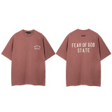 FOG ICON ESSENTIALS American high street style summer loose-fitting couple's short-sleeve trendy heavyweight T-shirt for men and women
