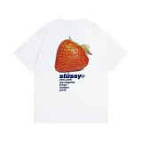 Original brand spring/summer new trendy brand STU classic cruiser print letter unisex short-sleeve shirt available for dropshipping