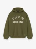 New autumn FOG ICON trendy brand fleece-lined double-letter print crew neck sweatshirt casual unisex hoodie