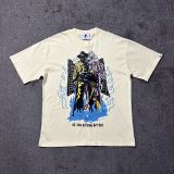 American fashion brand WARREN-LOTAS skull demon grim reaper street style printed short-sleeve casual T-shirt for men and women couples