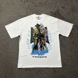 American fashion brand WARREN-LOTAS skull demon grim reaper street style printed short-sleeve casual T-shirt for men and women couples