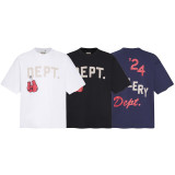 GALLERY DEPT TIDE trendy brand classic letter slogan LOGO gradient print short-sleeve T-shirt unisex