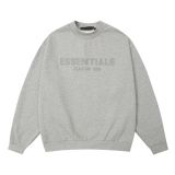 New autumn and winter FOG ICON sub-line ESSENTIALS silicone letter fleece-lined hoodie, unisex
