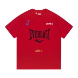 Gallery Dept.American fashion brand high street washed distressed vintage skull loose-fit unisex summer short-sleeve T-shirt