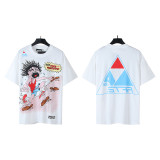 25ss cross-border American fashion brand Hellstar high street loose street casual pure cotton short-sleeve T-shirt unisex