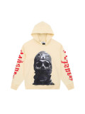 New trendy God-speed skull rock band washed vintage hoodie, loose casual sweatshirt