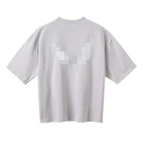Correct version of KANYE Kanye West's three-party collaboration peace dove short-sleeve T-shirt, casual American high street hooded sweatshirt for men and women