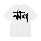 6STU New T-Shirt for Men and Women, Short Sleeve T-Shirt with Cow Print, Loose Fit, 230g, Summer Tee