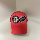 Cross-border European and American trendy brand God&speed skull letter embroidered baseball cap, curved brim cap, unisex outdoor cap